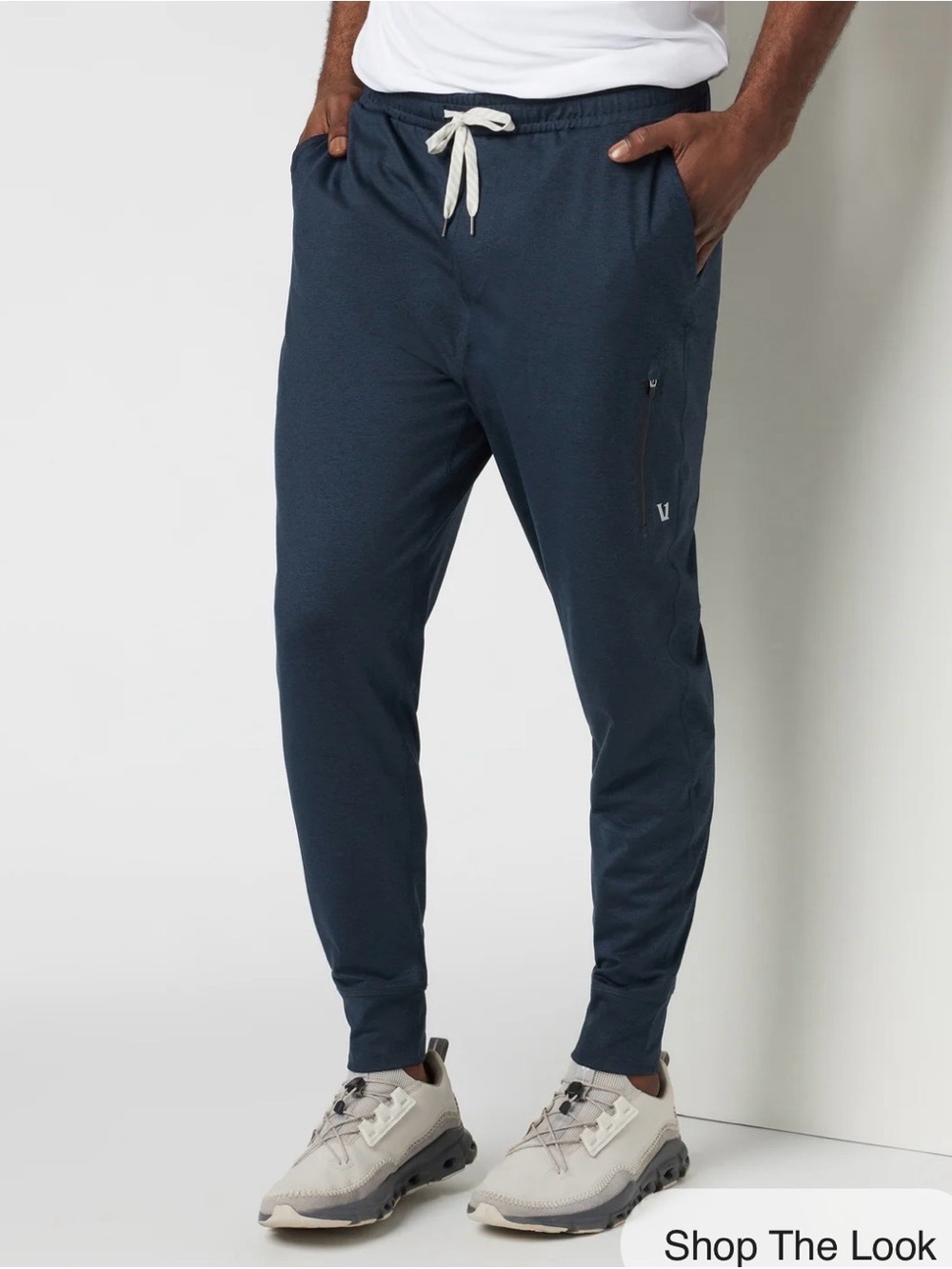 Vuori Sunday Performance Jogger - long size Medium Ink Heather Blue V416 NWOT